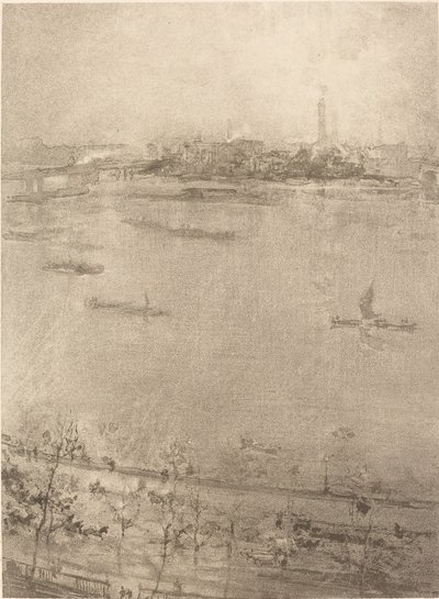 The Thames by James Abbott McNeill Whistler