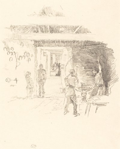 The Tyresmith, 1890 by James Abbott McNeill Whistler