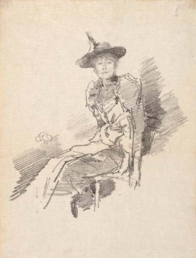 The Winged Hat, 1890 by James Abbott McNeill Whistler