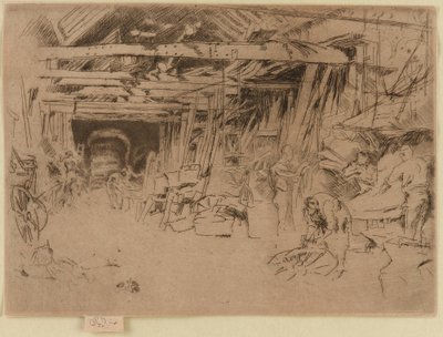 Wheelwright by James Abbott McNeill Whistler