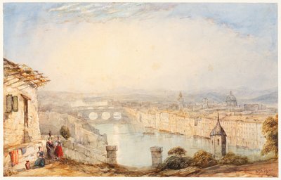 View of Florence by James Baker Pyne