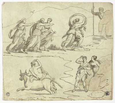 Antique Mosaic in the Barberini Palace by James Barry