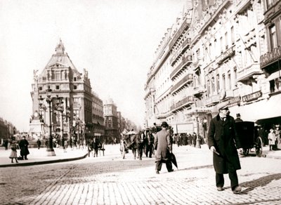 Street Scene, Brussels by James Batkin