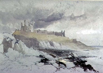 Dunstanburgh Castle by James Burrell Smith