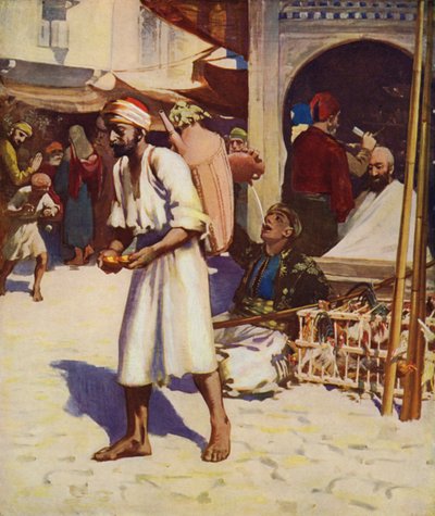 The Water Seller and Palestine Town Life by James Clark