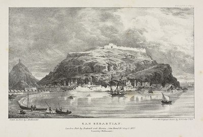 San Sebastian by James Duffield Harding