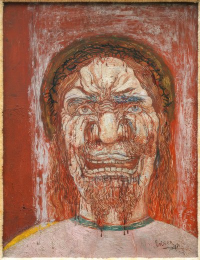 The Man of Sorrows by James Sidney Ensor