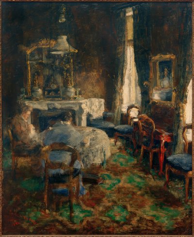 The Bourgeois Salon by James Sidney Ensor