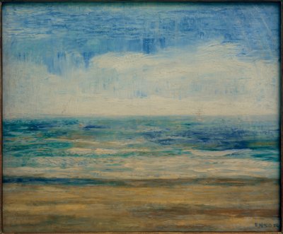 Beach of Ostend by James Sidney Ensor