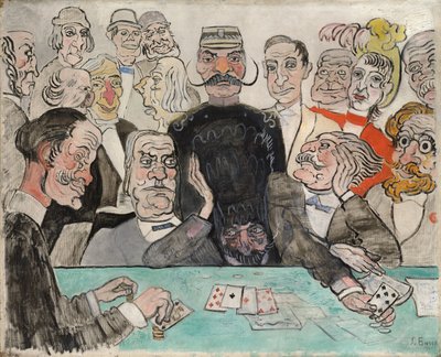 The Gamblers by James Ensor