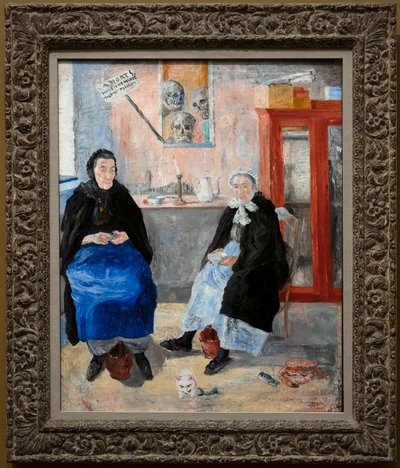 The Melancholy Fishwives by James Ensor