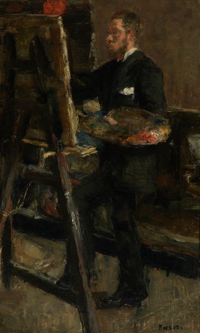 The Painter Alfred William Finch by James Ensor