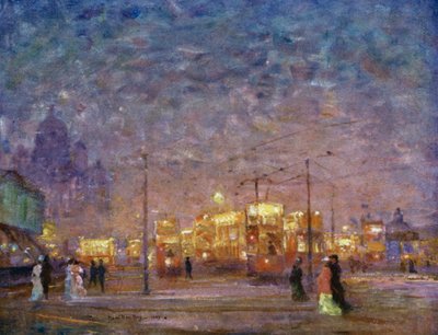 Electric Car Terminus, Pier Head by James Hamilton Hay