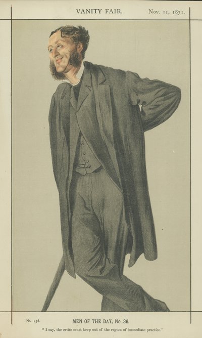 Mr Matthew Arnold by James Jacques Joseph Tissot