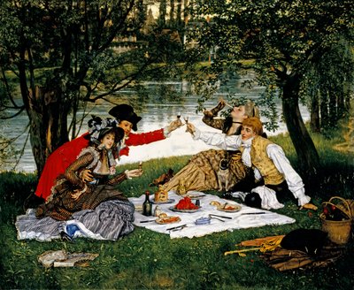 Partie Carree by James Jacques Joseph Tissot