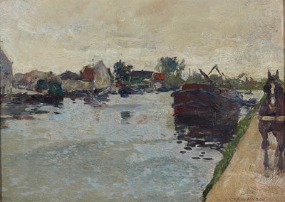 The Tow Path by James Kerr Lawson