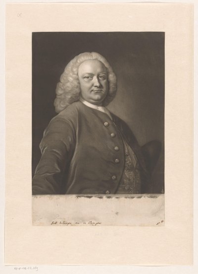 Portrait of William Benn by James McArdell