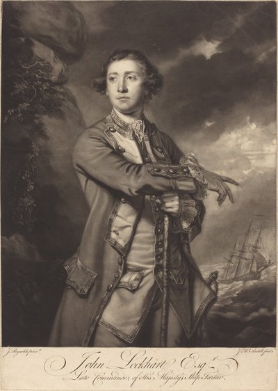 James Lockhart by James McArdell after Sir Joshua Reynolds