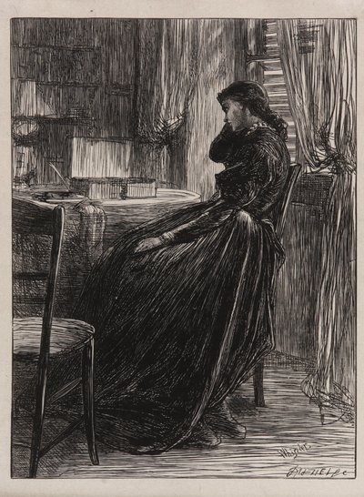 An Illustration to The Trial Sermon by James Abbott McNeill Whistler