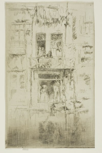 Balcony, Amsterdam by James Abbott McNeill Whistler