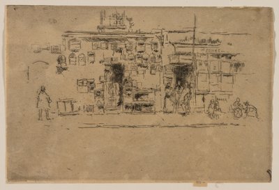 Bird-Cages, Chelsea by James Abbott McNeill Whistler