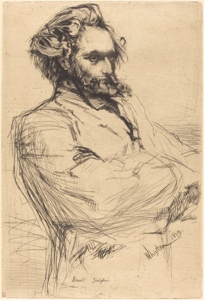 C. L. Drouet, Sculptor by James Abbott McNeill Whistler