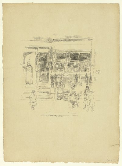 Chelsea Rags by James Abbott McNeill Whistler