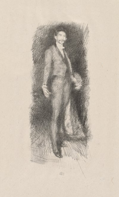 Count Robert de Montesquiou, No. 2 by James Abbott McNeill Whistler