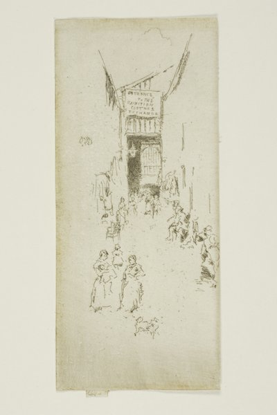 Fleur-de-lys Passage by James Abbott McNeill Whistler