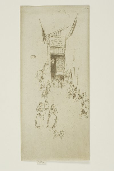 Fleur-de-lys Passage by James Abbott McNeill Whistler