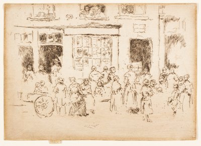 High Street, Brussels by James Abbott McNeill Whistler