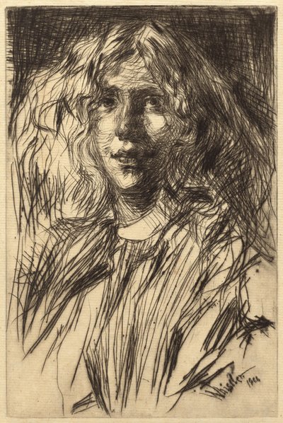 Jo by James Abbott McNeill Whistler