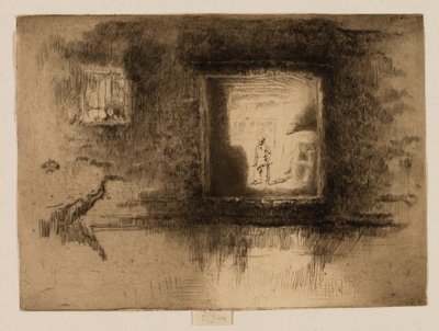 Nocturne: Furnace by James Abbott McNeill Whistler