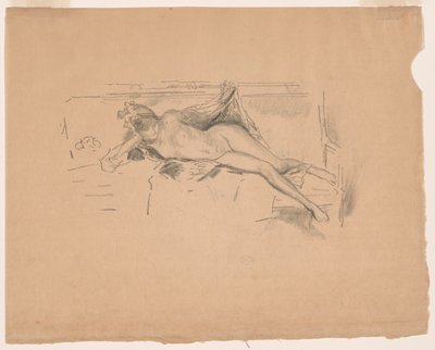 Nude Model, Reclining by James Abbott McNeill Whistler