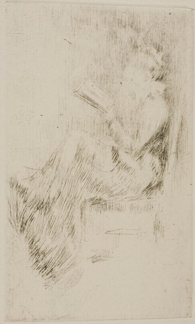 Reading a Book by James Abbott McNeill Whistler