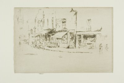 Rochester Row, Westminster by James Abbott McNeill Whistler