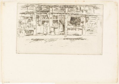 Rue de la Rochefoucault by James Abbott McNeill Whistler