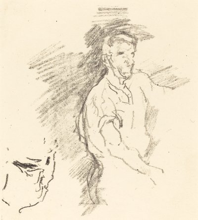 Sketch of a Blacksmith by James Abbott McNeill Whistler