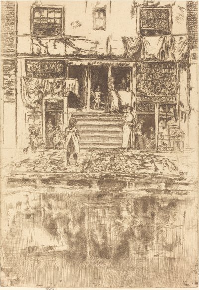 Steps, Amsterdam by James Abbott McNeill Whistler