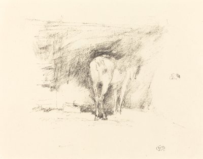 Study of a Horse by James Abbott McNeill Whistler