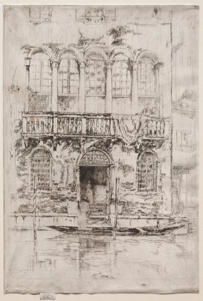 The Balcony by James McNeill Whistler