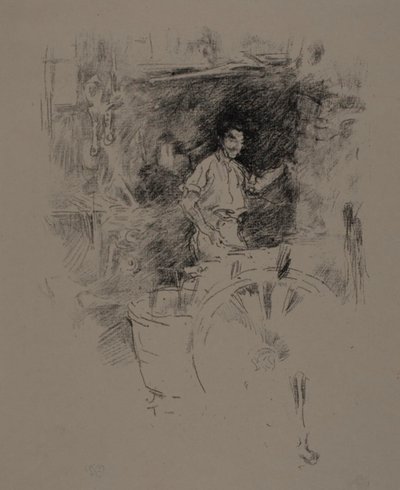 The Blacksmith by James Abbott McNeill Whistler