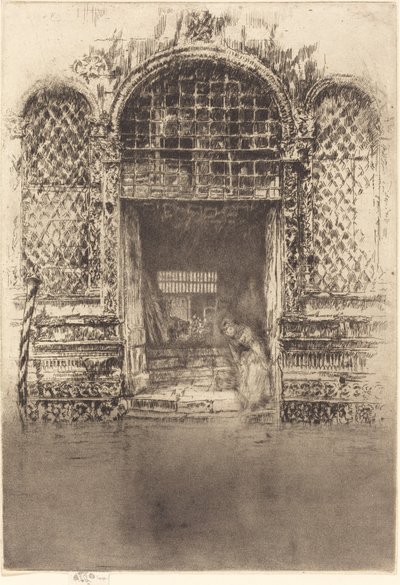 The Doorway by James Abbott McNeill Whistler