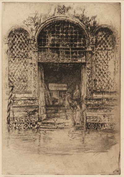 The Doorway by James Abbott McNeill Whistler