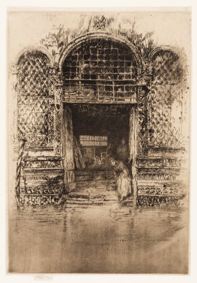 The Doorway by James Abbott McNeill Whistler