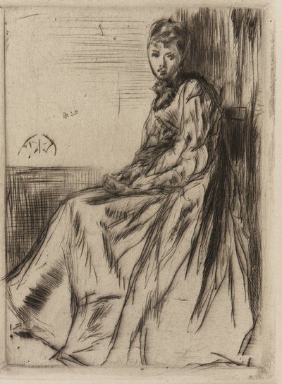 The Letter by James Abbott McNeill Whistler