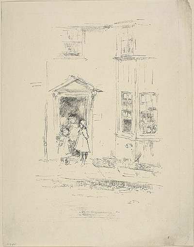 The Little Doorway, Lyme Regis by James Abbott McNeill Whistler