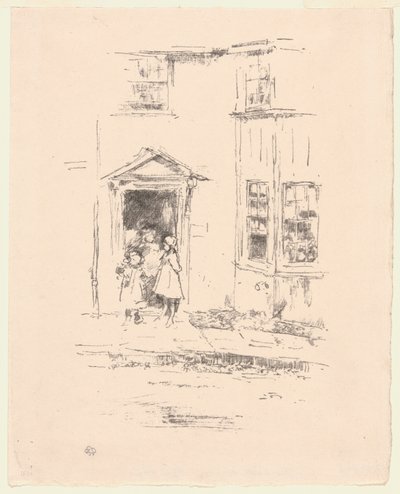 The Little Doorway, Lyme Regis by James Abbott McNeill Whistler