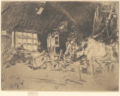 The Smithy by James Abbott McNeill Whistler