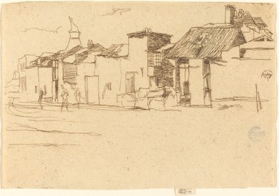 The Swan, Chelsea by James Abbott McNeill Whistler